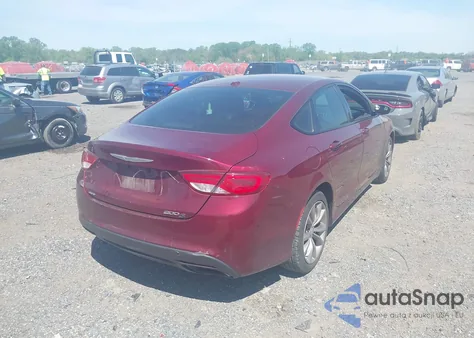 2015 Chrysler 200 S from USA, damaged, VIN 1C3CCCDG9FN618527